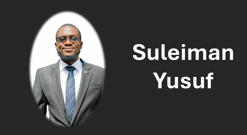 A Conversation with Suleiman Yusuf