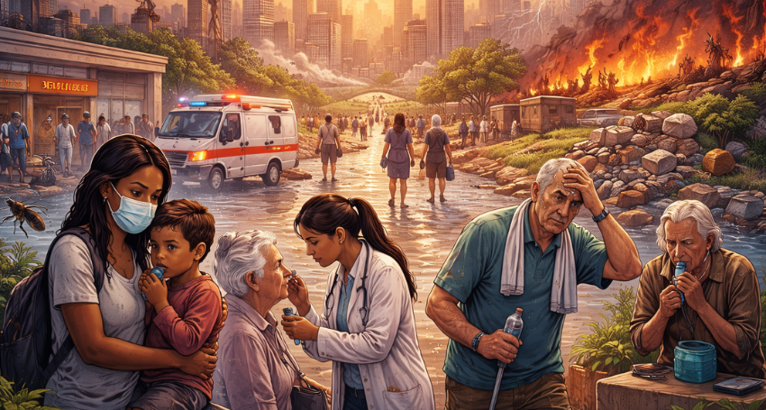 The Growing Public Health Crisis in a Warming World