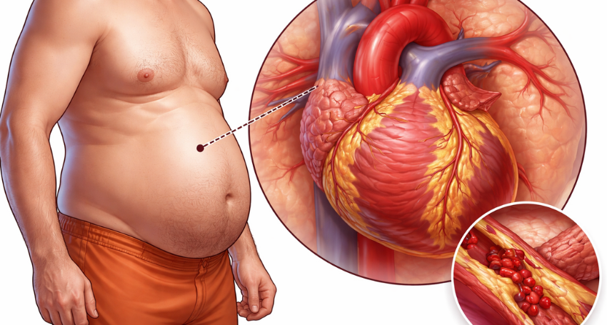 The Hidden Link Between Belly Fat and a Stronger, Healthier Heart