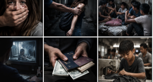 What Are the Signs of Human Trafficking? warning poster