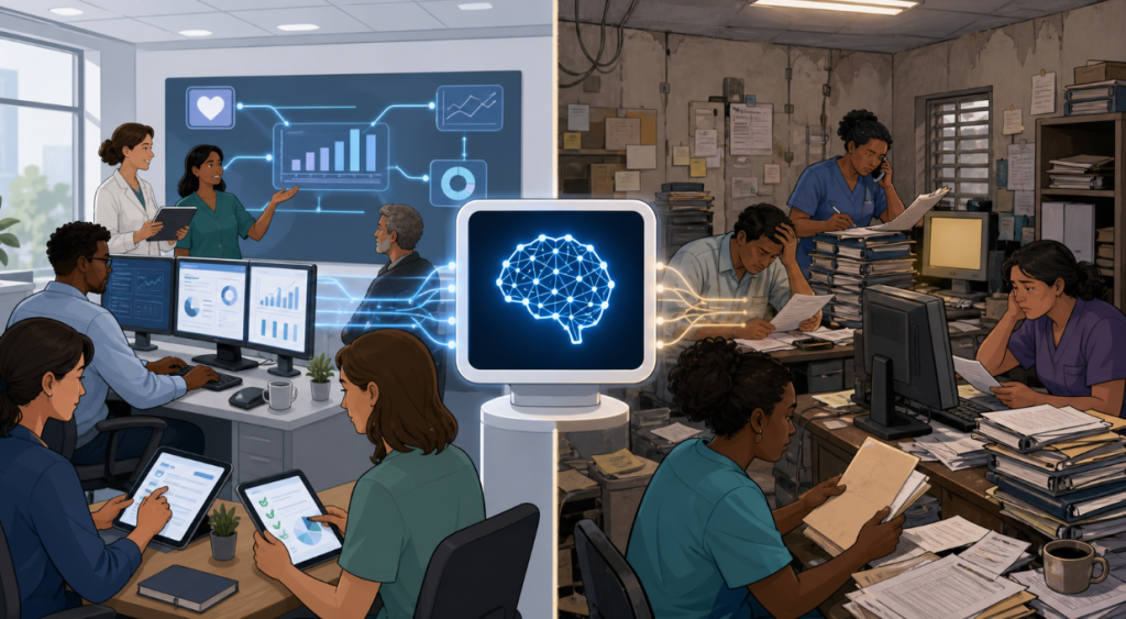 When AI Becomes a Divider in Health Systems