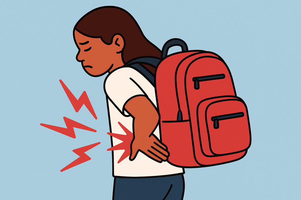 How Backpack Designs Impact Adolescent Back Pain
