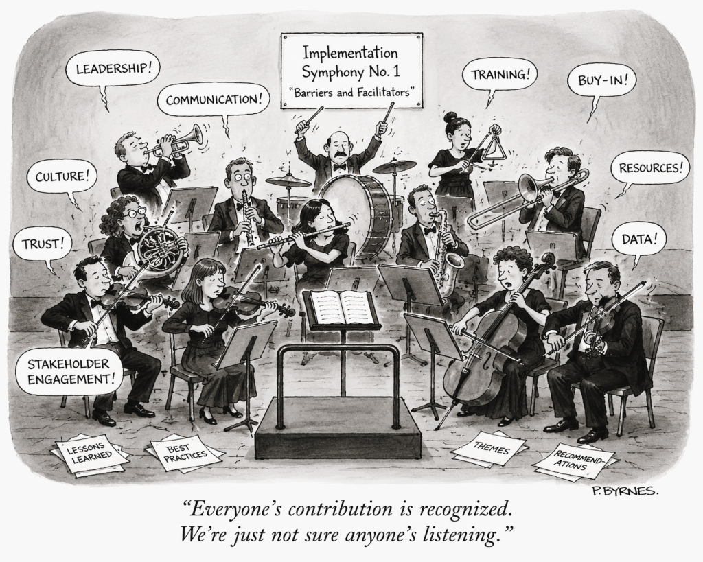 We Keep Studying Barriers. Why Doesn’t Implementation Get Easier?