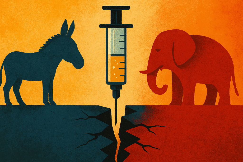 Political Polarization Is Linked to Lower Vaccination Rates